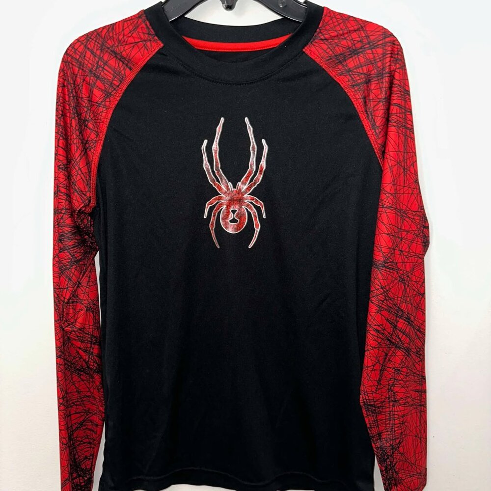 Spyder Long sleeve, wicking material top, size L (10)